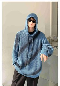 Men's Sweaters Fashion J01109 2023 Runway Luxury European Design Party Style Clothing