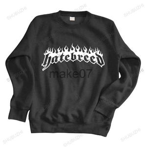 Moletons masculinos moletons masculinos com gola redonda Hatebreed Band moletons pretos novos moletons masculinos da moda unissex moletom masculino tops J230803