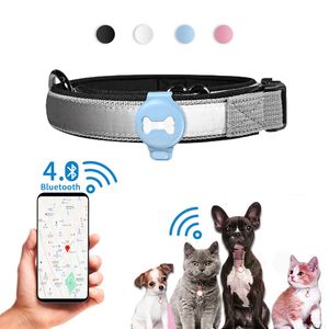 Andra hundförsörjningar PET GPS Tracker Smart Locator Electronic Dog Detection Wearable Collar Bluetooth för Cat Dog Bird Antilost Record Tracking Tool 230803
