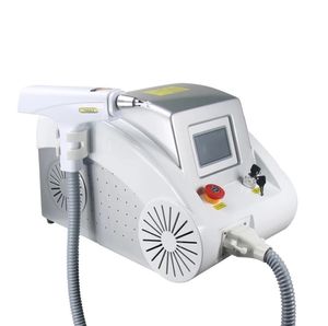 Q anahtarlı ND YAG Lazer Güzellik Makinesi Dövme Cilt Beyazlatıcı Skar Akne Tedavisi Çırpma Pigment Noktası 1064nm 532NM 1320N