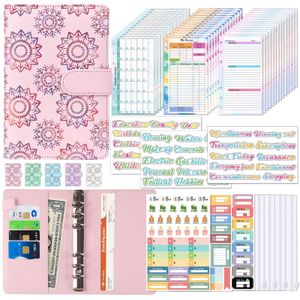 Notepads A6 Planner Notebook Agenda Budget Workbook French Envelope Binder Pockets For Money Saving Bill Organizer 230803