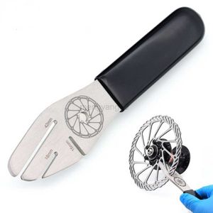 Tools MTB Bike Bicycle Disc Brake Rotor Alignment Truing Tools Mountain Bicycle Disc Flattening Correction Wrench Stainless Steel Tool HKD230804