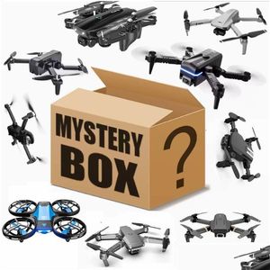 Drones 50%Off Mystery Box Lucky Bag Rc Drone With 4K Camera For Adts Kids Remote Control Boy Christmas Birthday Gifts Drop Delivery Dh4Uz