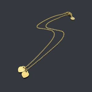 Designer tiffanyjewelry collana amore tiffanyjewelry collana gioielli di lusso double love collana vallentino giorno'day regalo regalo designer gioielleria 595