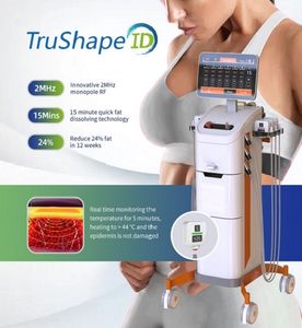 Trushape verticale professionale Rimozione del grasso dimagrante Messa a fuoco monopolare RF Flex ID Forma del corpo 3D Trushape Id Plus Flex Cellulite Meno dispositivo