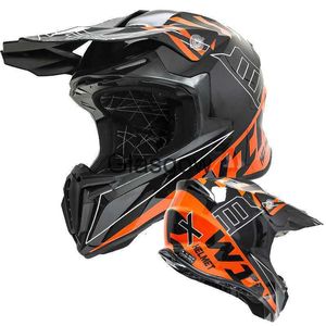 Capacetes de motocicleta Full Face Off Road Motocross Capacete ATV Cross Capacetes Racing Motorcycle Capacete Dirt Bike Capacete De Casco Moto X0802