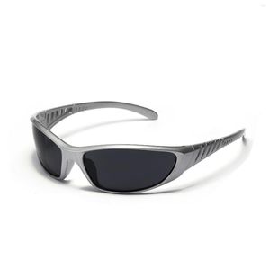 Солнцезащитные очки смола Y2K Outdoor Women Men Men Designer 2023 Трендовые продукты стимпанк Goggles Gothic UV40