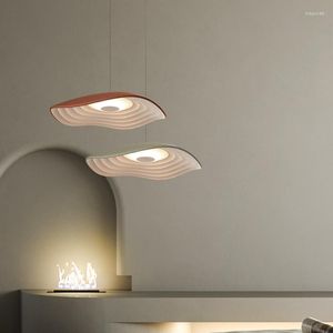 Подвесные лампы дизайнер творческий минималистский обеденный стол в баре гостиной тихий стиль спальня спальня люстра