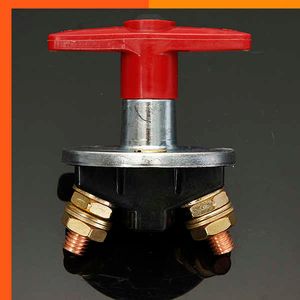 New 12V 24V Red 2Key Cut Off Battery Main Kill Switch Vehicle Car Modify Isolator Disconnector Truck Boat Auto Car Power Switch 300A