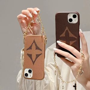 الحالات الهاتفية الجميلة iPhone 15 14 Pro Max Lu Lu Leather Stail Presh HiQh Quality 18 17 16 15pro 14pro 13pro 12pro 13 12 11 Case with Logo Box 0802