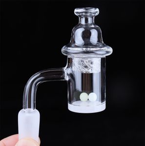 Karbonhidrat Cap Terp İnci ile Sigara Kuvars Banger 10mm 14mm 18mm 18mm erkek kadın Bongs teçhizatları