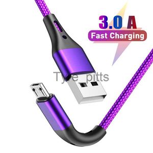 Chargers/Cables 3A USB Type C Cable Wire Micro USB Fast Charging Cable For Samsung S6 Xiaomi Redmi Note 4 Type-C Charger Micro USB Cables x0804