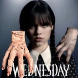 Puppets Horror Wednesday Thing Hand Toy From Addams Family Latex Figurine Home Decor Desktop Craft Holiday Party Costume Prop 230803