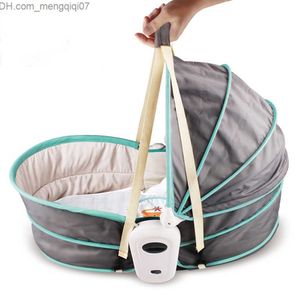 Bassinets Cradles 5-in-1 folding bed crib sleeping cradle swinging portable baby bathroom Z230804