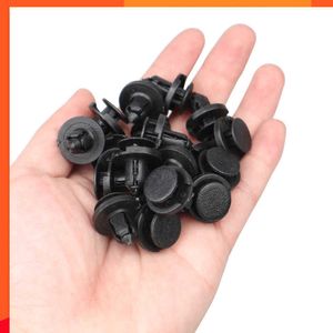 New 10/20/50pcs 8mm Auto Fasteners Rivets Clips Car Bumper Door Panel Fender Liner Clips Retainer for Honda Nissan