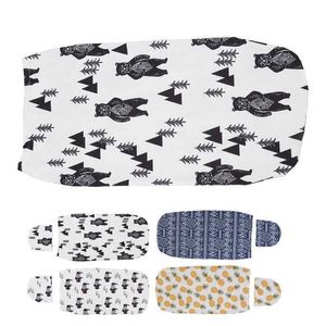 Sovsäckar vatten swaddle mjuk elastisk anti startle baby filt hatt set nyfödd wrap för till