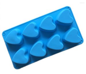 Baking Moulds Shape Heart Silicone Mold For DIY Chocolate Jelly Candy Pudding Cookie Tools Ice Tray Soap