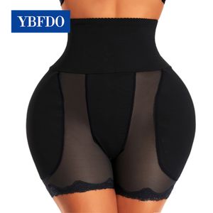 Modelador feminino YBFDO Modelador acolchoado para levantar o bumbum Calcinha cintura alta para mulheres Modelador corporal com controle de barriga Intensificador de coxa magro 230803