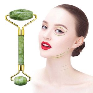 Body Sculpting Slimming Portable Xiuyu Jade Face Massager Rolling Wheel Natural Woman Beauty Jades Stone Face Muscle Stimulator Facial Massage Anti Wrinkle