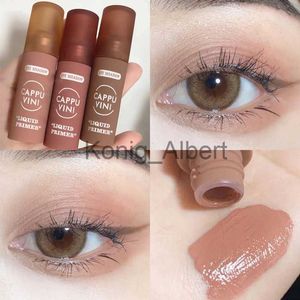 Sombra de Olhos 6 Cores Matte Liquid Eyeshadow Creme Natural Cheek Contour Leite Chá Pêssego Blush Maquiagem à Prova D'Água de Longa Duração Nude Eye Shdaow x0804