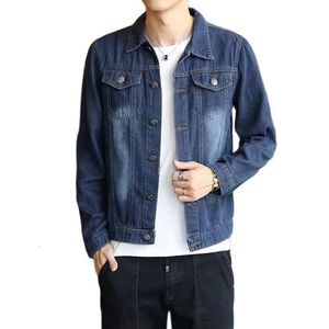 Giacche da uomo Primavera Autunno Giacca di jeans sottile Uomo Slim Cappotto classico da uomo Moda Jeans Uomo Abbigliamento vintage per ragazzi 230804