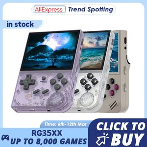Portable Game Players ANBERNIC RG35XX Mini Retro Handheld Console Linux System 3 5 Inch IPS Screen Cortex A9 5000 Games Children's Gifts 230804