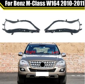 Para Benz M-Class W164 ML300 ML350 ML450 ML500 2010 2011 Selo do farol Tira de borracha vedação Ringl Abajur Arruela Guarnição Almofada