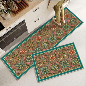 Fashion Rug Tappetino da cucina Tappeti per la casa che assorbono l'olio e non puliscono Resistente all'assorbimento di acqua sporca resistente all'usura Materiale in fibra di poliestere 202307260A01