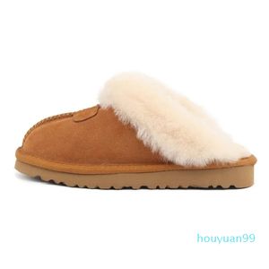 デザイナー - シューズファースリッパレディススライドサンダル女性冬の雪の靴