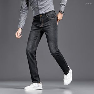 Men's Jeans Spring And Autumn 2023 Straight Loose Pants Summer Thin High-End Fashion Brand Long