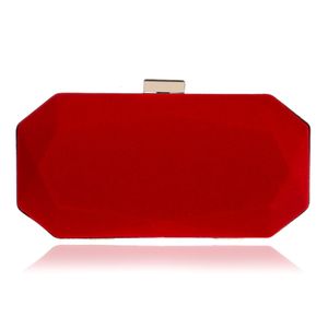 Evening Bags Velvet Women Chain Shoulder Small Clutch Wedding Party Dinner Fashion Mixed Candy Color Bag XZQ023 230803