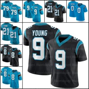 Carolina''panthers''bryce Young 9 Football Jersey Jeremy Chinn Jaycee Horn Carolinas Miles Sanders 0 Brian Burns Panther Damiere Byrd Terrace