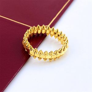 designer ring rings for mens women Fashion Bullet Liuzhubian men's and women's rings rose gold pyramid ring