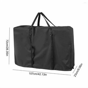 Sacos de armazenamento 600D Oxford Pano Dobrável Cadeira de Praia Saco Pesado Carregar Móveis Com Alças Rollator Lounge Tote