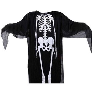 Theme Costume Halloween Adult and Children Role Playing Ghost Robe Skeleton Printed Mask Terror Adventure Costume Carnival Party Costume Stage Costume Z230804