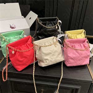 luxurys designers bag Mini Bucket hobo bag Shoulder Bags Purses Women Tote Diamond pattern Letter Genuine Leather Handbags crossbody bag