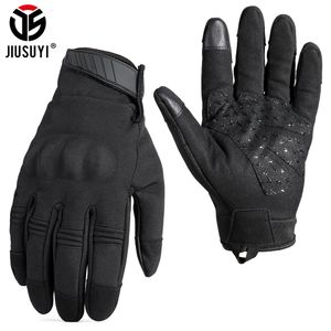 Fingerlösa handskar pekskärm multicam termisk vindtät kall väder vinter varmare fleece snowboard taktisk hård knuckel full finger 230804