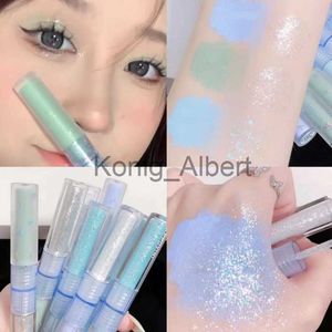 Sombra para os olhos Gemini Series Shimmer Liquid Eyeshadow Glitter Diamond Eye Shadow Shiny Eyes Double Head Comestic Tools Maquiagem Coreana Atacado x0804