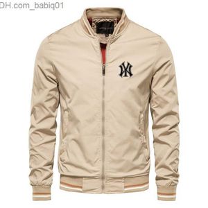 Men's Jackets 2023 Brand Print Baseball Jacket Men Casual Stand Collar Bomber Mens Jackets Autumn High Quality Slim Fit Jackets For Men T230804