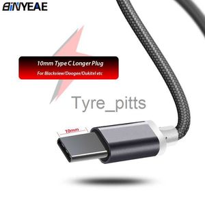 Chargers Cables 10mm Long USB Type C Cable USB-C Type-C Fast Charging Cabel For Blackview BV9900 BV9600 A80 Pro Oukitel Doogee S68 Pro Charger x0804