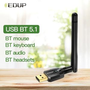 EDUP 10000 cm/3937 cala odległości odległości zdalnego adaptera BT na PC BT 5.0 USB Wysoki wzmocnienie dla laptopa stacjonarnego BT Dongle EDR bezprzewodowy odbiornik Transmisja odbiornika bezprzewodowego