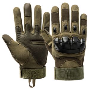 Fingerlösa handskar Taktiska militära män som skjuter Touch Design Sport Skydd Fitness Motorcykeljakt Full Finger vandring 230804