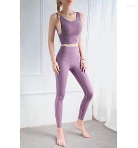 Leggings da donna Palestra Donna Vita alta Sensazione nuda Pantaloni da yoga Casual Sport Fitness Corsa Allenamento Leggings senza cuciture Femme