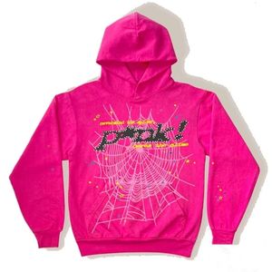 Erkek Hoodies Sweatshirts Örümcek Web Baskı Hoodies Erkek Kadın Hip Hop Uzun Kollu Gevşek Kapşonlu Sweatshirt Pantolon Sonbahar Gotik Punk Büyük Boy Külot Üstler 230804