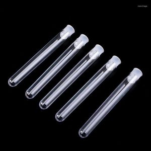 50Pcs Clear Plastic Centrifuge Tubes Set Lab Test Container Anti-leaking Cap Include For Student Teahcer Experiment