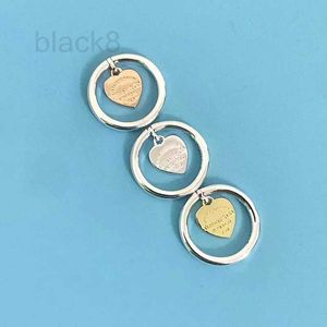 Band Rings Designer S925 Silver Rose Gold Love Pendant Guard Ring Light Luxury and Simple Fashion Ring Par Gift BMDV