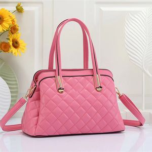 Moda clássica bolsa de ombro bolsa tote textura avançada atmosférica versátil saco de losango saco de axilas saco de grande capacidade