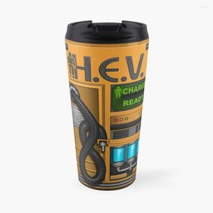 Garrafas de água Half Life - Carregador HEV Caneca de café para viagem Copos árabes