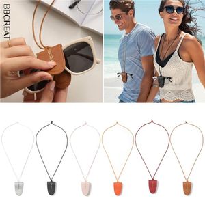 Pendant Necklaces Hat Clip PU Material Eyeglasses Strap For Travel Handbag Luggage Tote Backpack