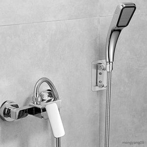 Bathroom s Bathroom Shower Faucet Set High Pressure Wall Mounted Shower Tap Bathtub Faucet Shower Mixers And Cold Water Mixing R230804